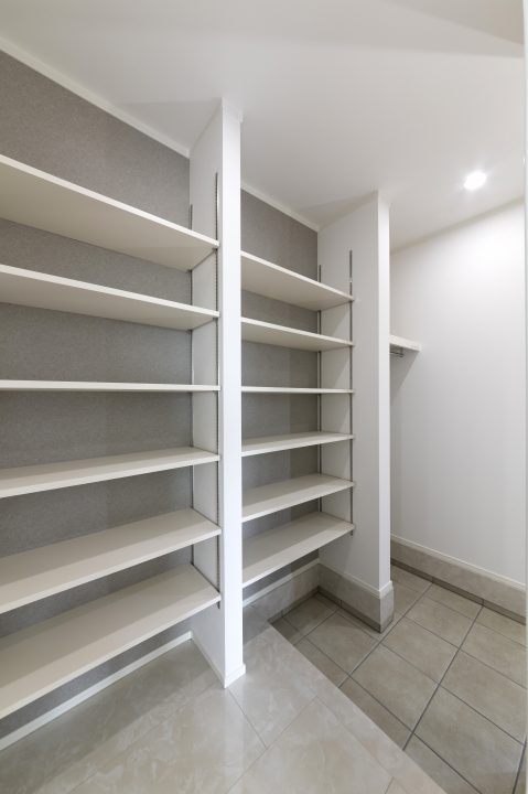 岐阜の注文住宅、マイホーム、ウォークインクローゼット