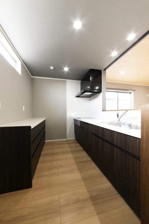 岐阜の注文住宅、Sunshow夢ハウス。キッチン